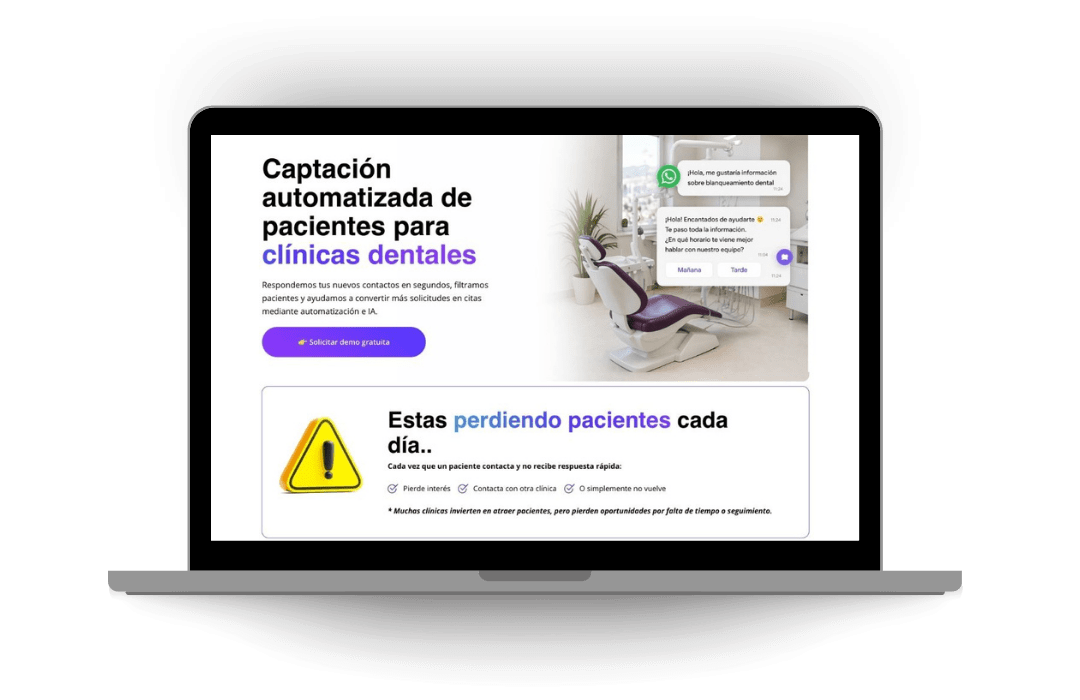 diseño de landing pages para captación de nuevos clientes